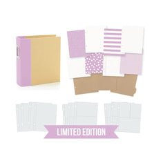 Load image into Gallery viewer, Simple Stories Limited Edition Sn@p! Binder Lilac (10776)
