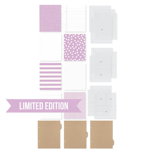 Simple Stories Limited Edition Sn@p! Binder Lilac (10776)