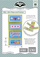 Load image into Gallery viewer, Karen Burniston Craft Die Set Slim Flaps and Frames (1162)
