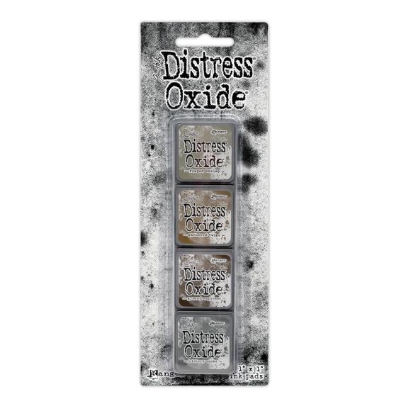 Ranger & Tim Holtz 4 Pack Mini Distress Oxides Kit #12