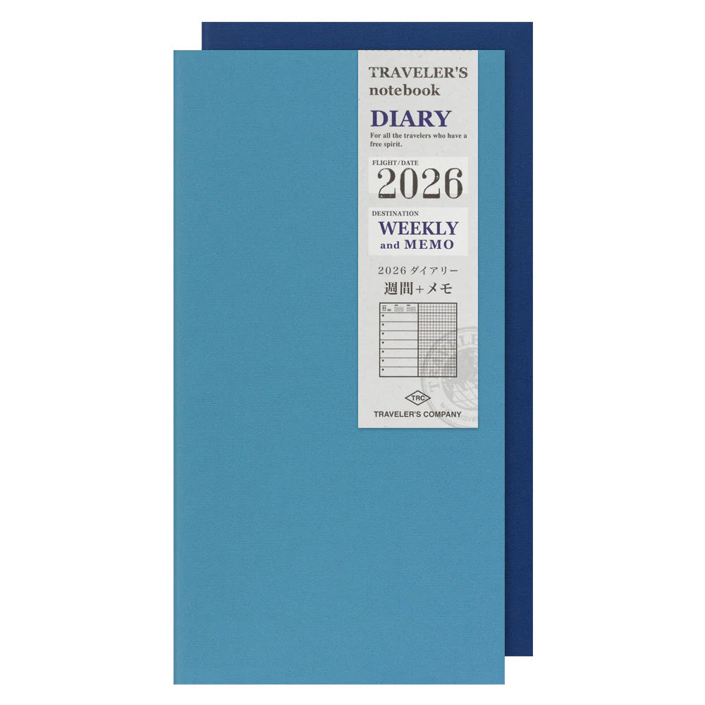 Traveler's Company 2026 Regular Weekly Refill (14495-006)