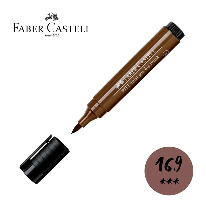 Faber-Castell PITT Artist Pen Big Brush Caput Mortuum (169)