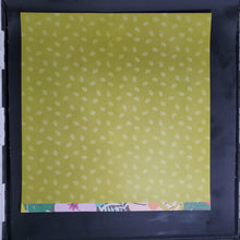 Load image into Gallery viewer, Pink Paislee Confetti Wishes Collection 12x12 Scrapbook Paper 08 by Paige Evans (310650)
