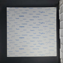 Load image into Gallery viewer, Scrappin&#39; Twins 12x12 Scrapbook Paper Triplets Blue (TWP-06)
