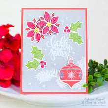 Load image into Gallery viewer, Gina K Designs Stamp N Foil Stamp &amp; Die Set Holly Jolly
