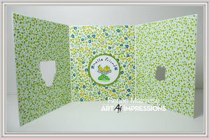 Art Impressions Stap Set Tryfolds Mini Hello Friend (4759)