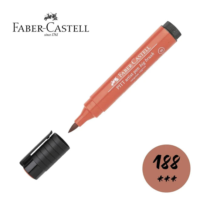 Faber-Castell PITT Artist Pen Big Brush Sanguine(188)