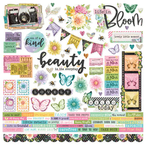Simple Stories Simple Vintage Life In Bloom 12x12 Collection Kit (19700)