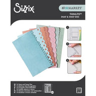 Sizzix - 49 and Market Collection - Thinlits Dies - Snap and Swap Journal