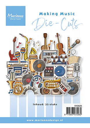 Marianne Design Die Cuts - Making Music