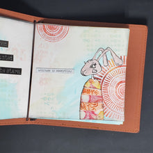 Load image into Gallery viewer, Michelle&#39;s 5x5 Art Journal Class June 2023 Online PLUS KIT
