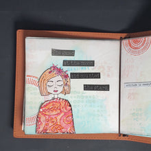 Load image into Gallery viewer, Michelle&#39;s 5x5 Art Journal Class June 2023 Online PLUS KIT
