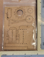 Globecraft Memories Chipboard Engine Room