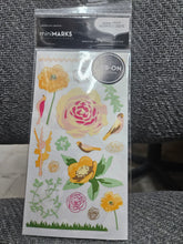 Load image into Gallery viewer, American Crafts MiniMarks Botanique Poppy Rub-Ons (43353)
