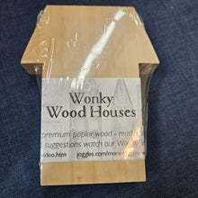 Load image into Gallery viewer, Joggles Wonky Wood House #6
