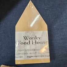 Load image into Gallery viewer, Joggles Wonky Wood House #2
