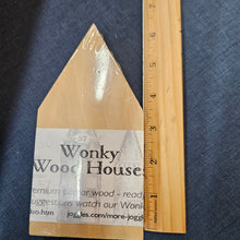 Load image into Gallery viewer, Joggles Wonky Wood House #2
