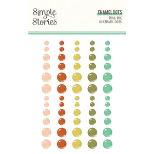 Simple Stories Trail Mix Collection Enamel Dots (20325)