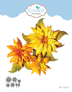 Elizabeth Craft Designs Flowers with Love Collection Florals 22 (2042)