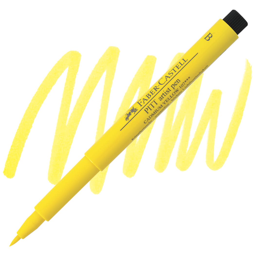 Faber-Castell PITT Artist Brush Pen Cadmium Yellow 107