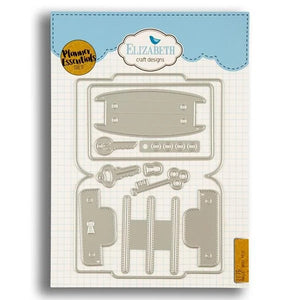 PRE-ORDER Elizabeth Craft Designs You've Got Mail Planner Essentials Die Wallet With Keys (2076)