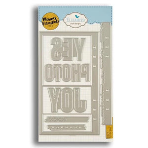 Elizabeth Craft Designs You've Got Mail Planner Essentials Die Yes Joy Page (2077)