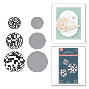 Spellbinders Paper Arts Disco Impressions Betterpress Plate & Die Set (BP-210)