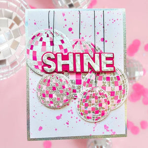 Spellbinders Paper Arts Disco Impressions Betterpress Plate & Die Set (BP-210)
