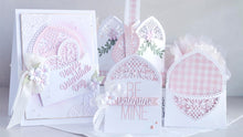 Load image into Gallery viewer, Spellbinders Paper Arts APG Die of the Month December 2022 Sweetheart Envelope &amp; Notecard Set
