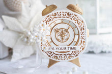 Load image into Gallery viewer, Spellbinders Paper Arts APG Die of the Month November 2022 Pop Up 3D Vignette Alarm Clock
