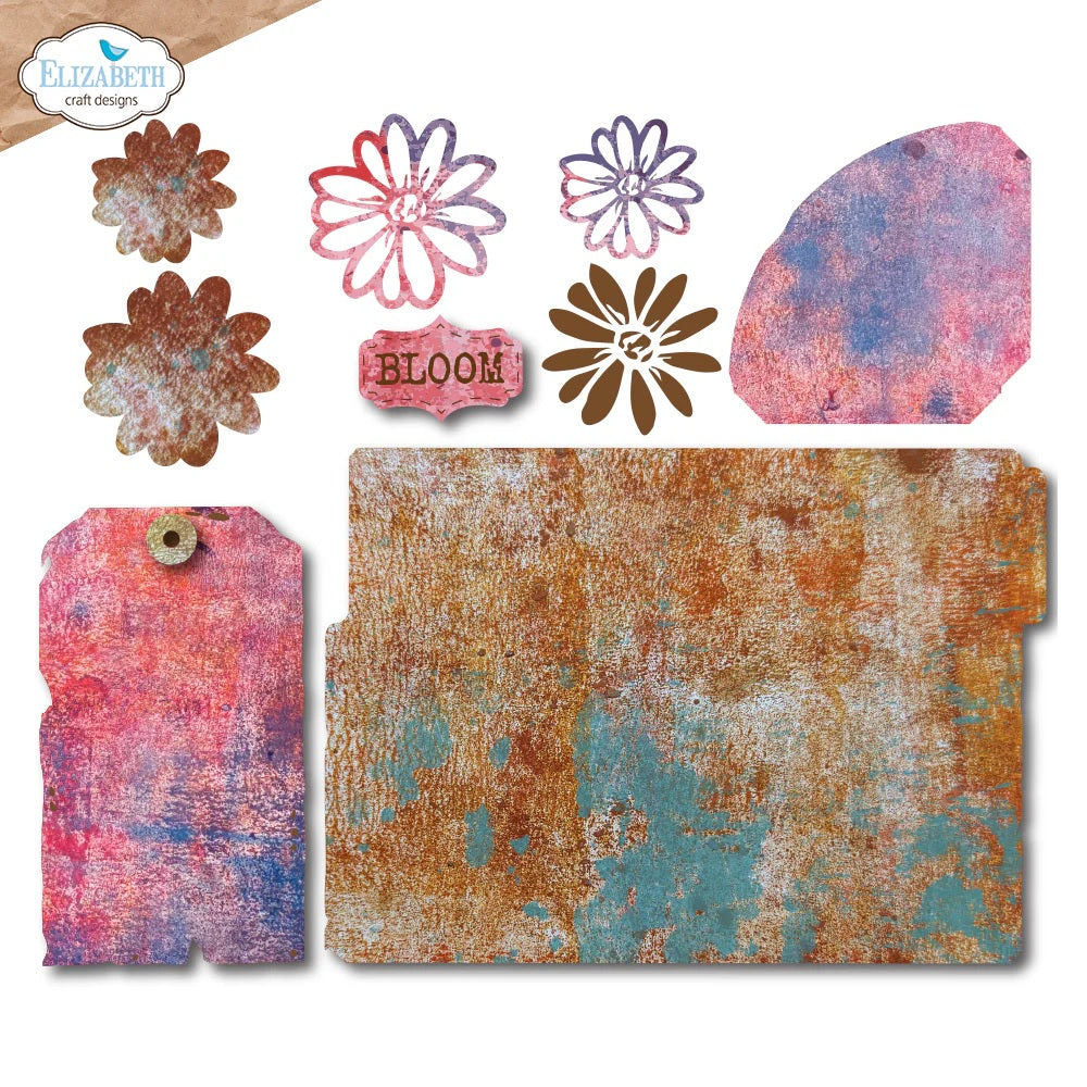 Elizabeth Craft Designs Garden Collection Bloom File Folder (2263)