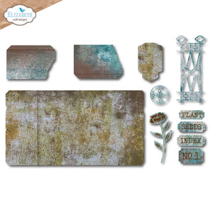 Elizabeth Craft Designs Garden Collection Plant Index Folder (2266)