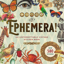 Load image into Gallery viewer, Loads of Ephemera! Sticker Book
