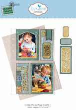 Load image into Gallery viewer, Elizabeth Craft Designs Delightful Discovery Collection Pocket Page Inserts  Die set  by Annette Green (2335)
