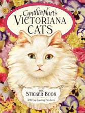 Load image into Gallery viewer, Cynthia Hart's Victoriana Cats: The Sticker Book: Hardcover
