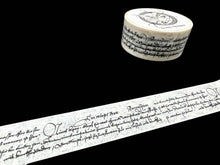 Load image into Gallery viewer, Vintage Text Washi Tape
