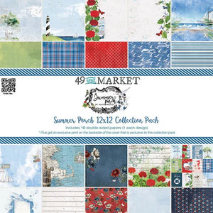 49 and Market Summer Porch Collection 12x12 Collection Pack (SP-27549)