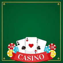 Load image into Gallery viewer, Scrapbook Customs 12x12 Scrapbook Paper Casino Cards &amp; Chips Paper (30820a)
