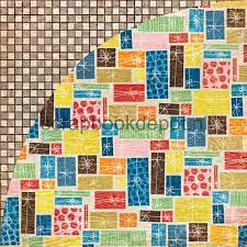 BasicGrey Life of the Party Collection 12x12 Scrapbook Paper Getting Bigger (LOP-3154)