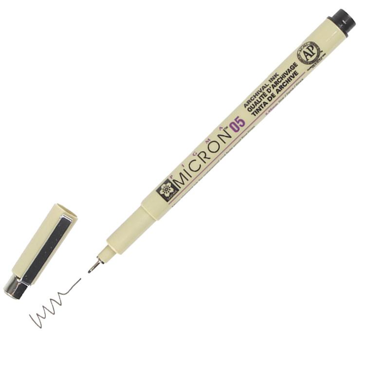 Sakura Pigma Micron Pen Size 005 0.20mm Black (XSDK005#49)