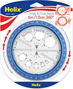 Heliz Angle & Circle Maker 15cm/6 Inches (36002)