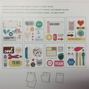 Amy Tangerine Remarks Good Stuff Accent & Phrase Sticker Book (366066)