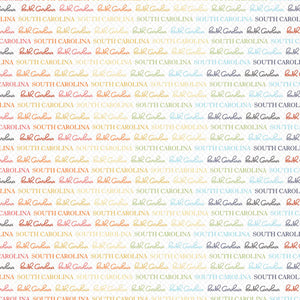 Scrapbook Customs 12x12 Scrapbook Paper South Carolina Travel Journal (36690a)