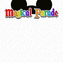 Load image into Gallery viewer, Scrapbook Customs 12x12 Scrapbook Paper Magical Parade Ears Paper (39544)
