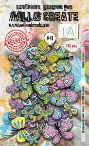 Aall & Create Ephemera Set #41 Mosaic Feelers