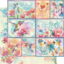 Load image into Gallery viewer, Graphic 45 Papercrafting Paper 8" x 8" Paper Pad - Flight of Fancy (4502853)
