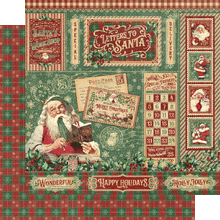 Load image into Gallery viewer, Graphic 45 Letters to Santa 12x12 Collection Pack (4502697)
