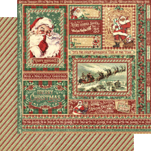 Load image into Gallery viewer, Graphic 45 Letters to Santa 12x12 Collection Pack (4502697)
