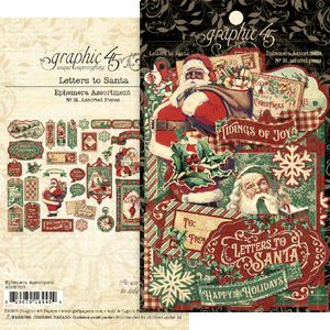 Graphic 45 Letters to Santa Ephemera Pack (4502700)