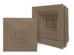 Graphic 45 2 in 1 Tunnel and Pyramid Chipboard Album (4502827)